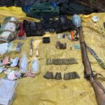 राजनांदगांव नक्सल उन्मूलन अभियान को मिली बड़ी सफलता लमरा जंगल में दो स्थानों से भारी मात्रा में नक्सली डम्प सामग्री बरामद।