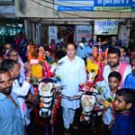 प्रतिवर्ष अनुसार रायपुर के ऐतिहासिक स्थल रामसागर पारा में हुआ भव्य बैला दौड़ पोरा तिहार का आयोजन